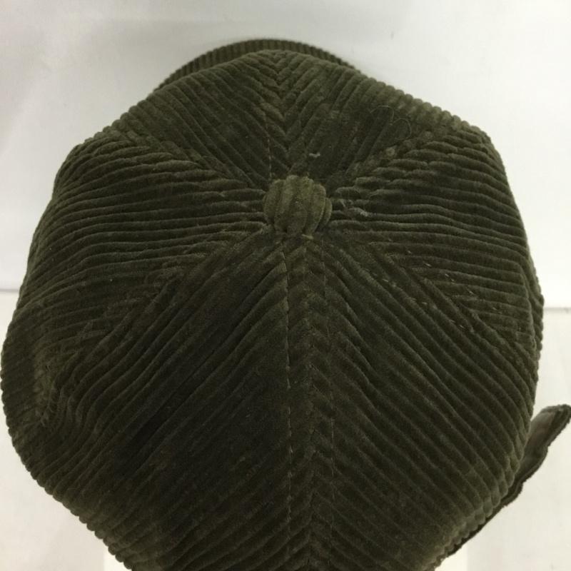 バーブァー Barbour 帽子 キャップ 252MHA0911 プレストン コード キャップ コーデュロイ ONE SIZE ロゴ、文字 カーキ / カーキ /  メンズ USED 古着 中古 10150012