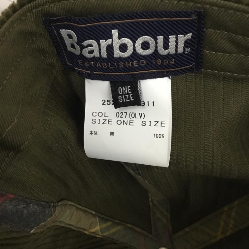 バーブァー Barbour 帽子 キャップ 252MHA0911 プレストン コード キャップ コーデュロイ ONE SIZE ロゴ、文字 カーキ / カーキ /  メンズ USED 古着 中古 10150012