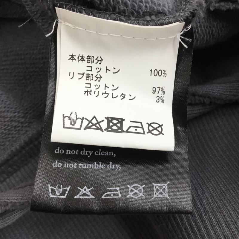 スビ KSUBI パーカー 長袖 Kult Kash　バイカラーフーディー L ロゴ、文字 黒 / ブラック / X 灰 / グレー /  メンズ USED 古着 中古 10150027