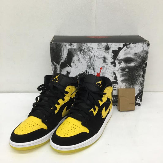 ナイキ NIKE スニーカー スニーカー HJ6654-071 25.0cm ロゴ、文字 黒 / ブラック / X 黄 / イエロー /  メンズ USED 古着 中古 10150028