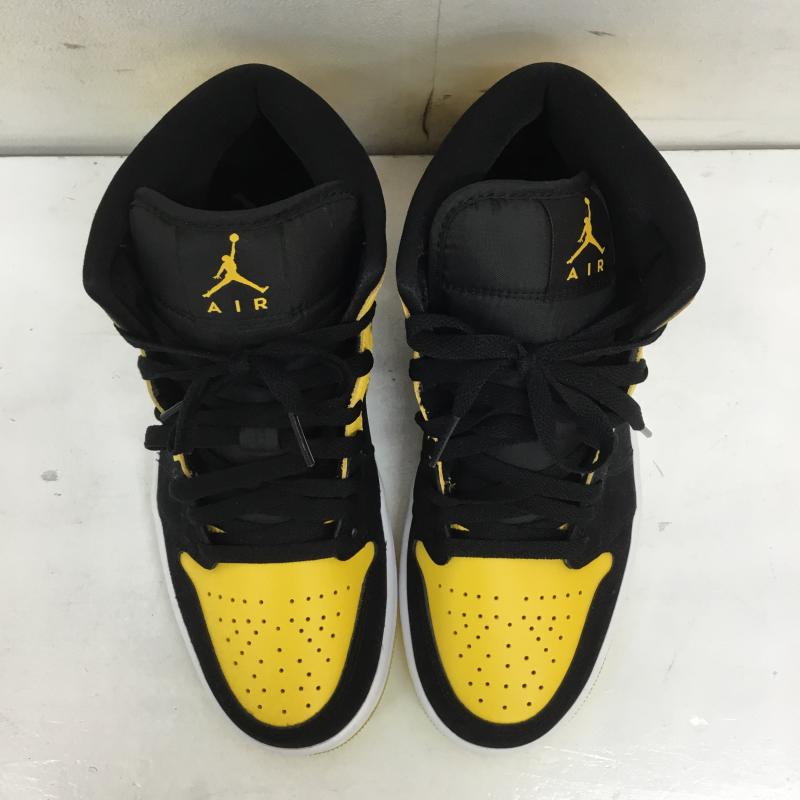 ナイキ NIKE スニーカー スニーカー HJ6654-071 25.0cm ロゴ、文字 黒 / ブラック / X 黄 / イエロー /  メンズ USED 古着 中古 10150028