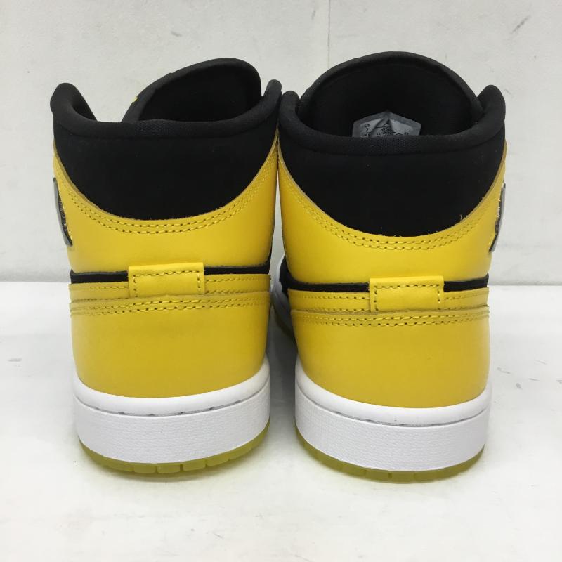 ナイキ NIKE スニーカー スニーカー HJ6654-071 25.0cm ロゴ、文字 黒 / ブラック / X 黄 / イエロー /  メンズ USED 古着 中古 10150028