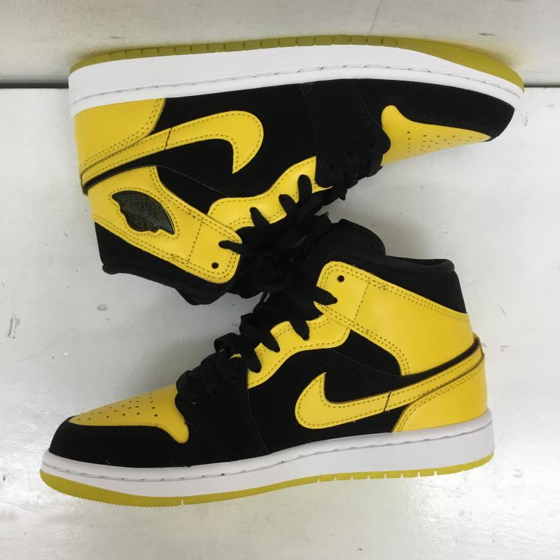 ナイキ NIKE スニーカー スニーカー HJ6654-071 25.0cm ロゴ、文字 黒 / ブラック / X 黄 / イエロー /  メンズ USED 古着 中古 10150028