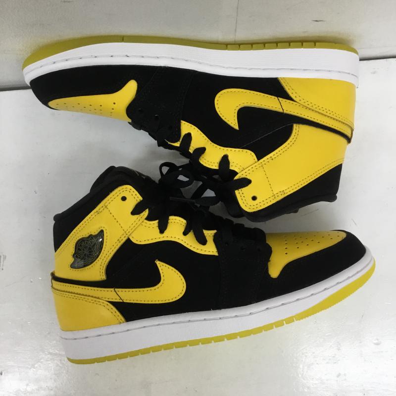 ナイキ NIKE スニーカー スニーカー HJ6654-071 25.0cm ロゴ、文字 黒 / ブラック / X 黄 / イエロー /  メンズ USED 古着 中古 10150028