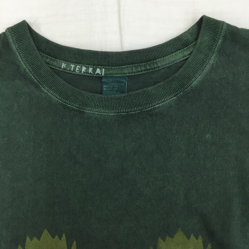 グッドオン Good On Tシャツ 半袖 XL ネイティブ柄 緑 / グリーン /  メンズ USED 古着 中古 10150033