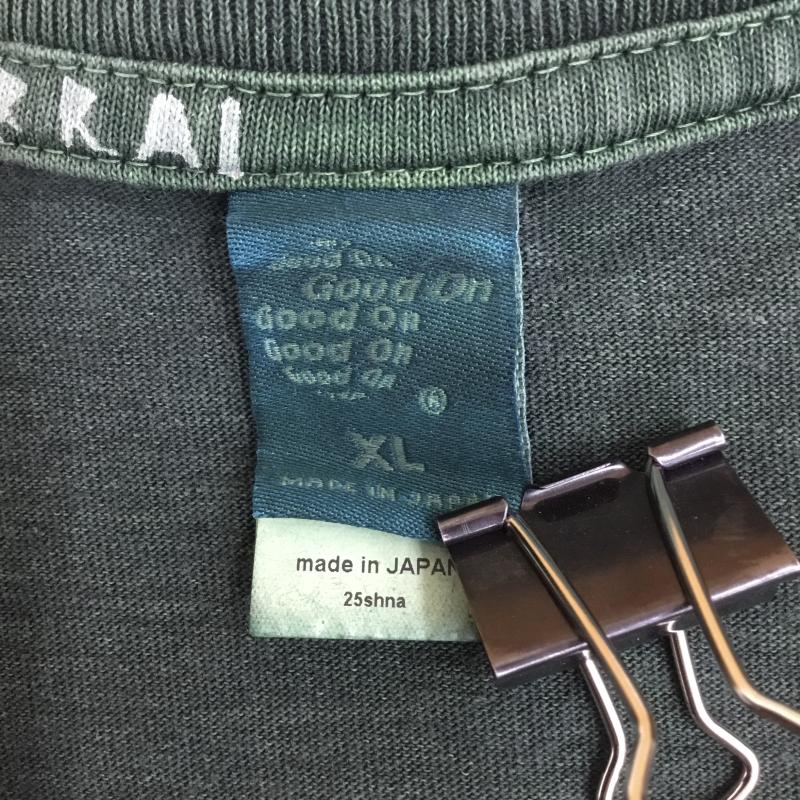 グッドオン Good On Tシャツ 半袖 XL ネイティブ柄 緑 / グリーン /  メンズ USED 古着 中古 10150033