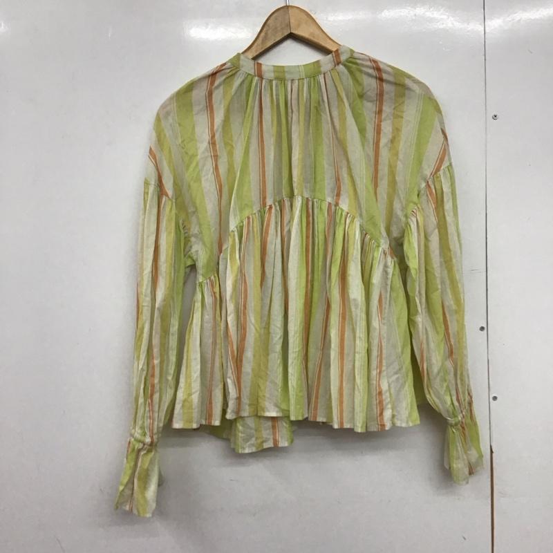 ローリーズファーム LOWRYS FARM シャツ、ブラウス 長袖 FREE ストライプ マルチカラー / マルチカラー /  レディース USED 古着 中古 10150035