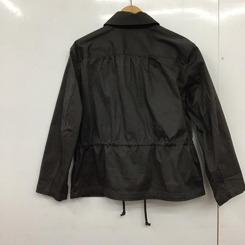 ユニクロ UNIQLO ジャケット、上着 ジャケット、ブレザー 211-465842 コットンブレンドドローストリングジャケット L 無地 ダークグレー / ダークグレー /  レディース USED 古着 中古 10150037