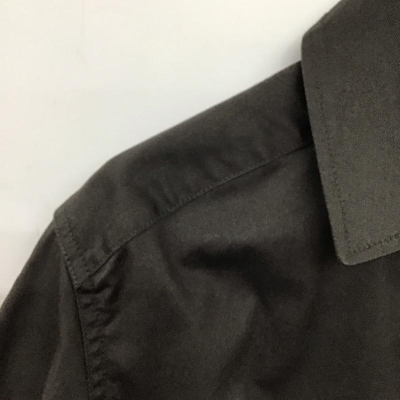 ユニクロ UNIQLO ジャケット、上着 ジャケット、ブレザー 211-465842 コットンブレンドドローストリングジャケット L 無地 ダークグレー / ダークグレー /  レディース USED 古着 中古 10150037
