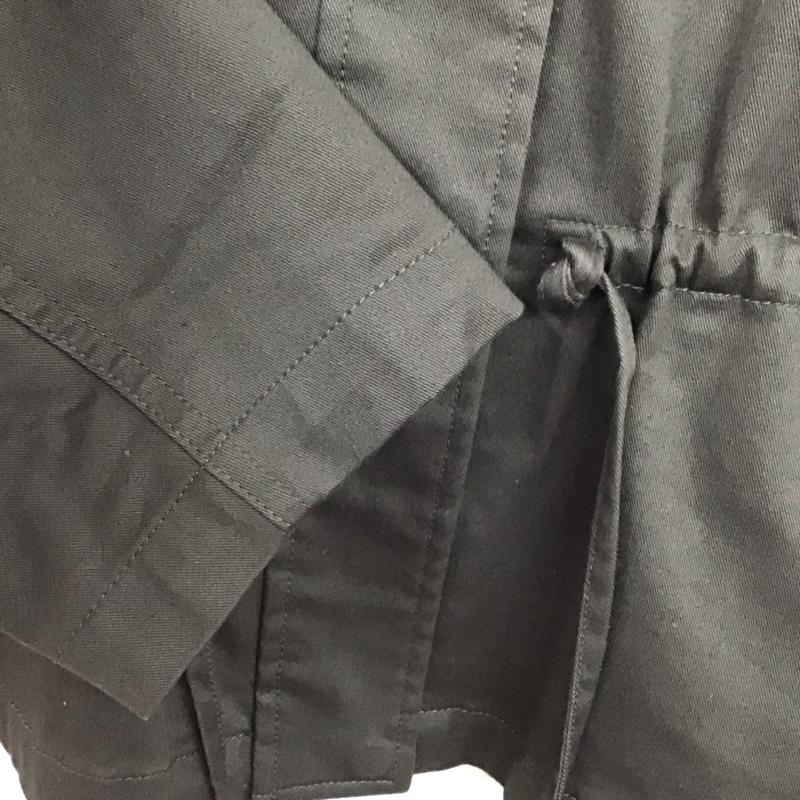 ユニクロ UNIQLO ジャケット、上着 ジャケット、ブレザー 211-465842 コットンブレンドドローストリングジャケット L 無地 ダークグレー / ダークグレー /  レディース USED 古着 中古 10150037