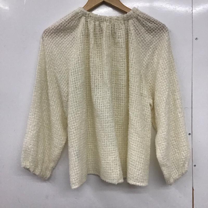 スタディオクリップ studio CLIP カットソー 長袖 FREE 無地 白 / ホワイト /  レディース USED 古着 中古 10150038
