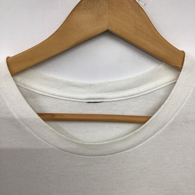 アンセルム ANCELLM Tシャツ 半袖 半袖カットソー プリントTシャツ クルーネックカットソー ロゴ、文字 白 / ホワイト /  メンズ USED 古着 中古 10150039