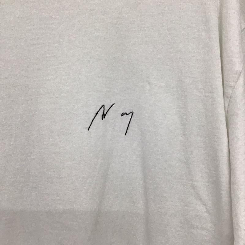 アンセルム ANCELLM Tシャツ 半袖 半袖カットソー プリントTシャツ クルーネックカットソー ロゴ、文字 白 / ホワイト /  メンズ USED 古着 中古 10150039