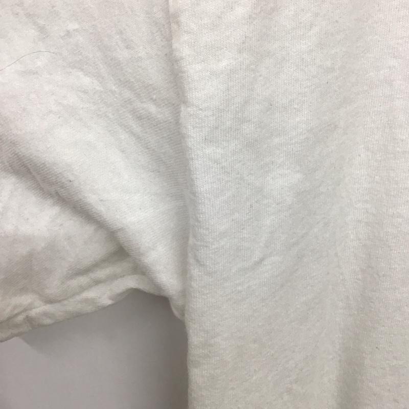 アンセルム ANCELLM Tシャツ 半袖 半袖カットソー プリントTシャツ クルーネックカットソー ロゴ、文字 白 / ホワイト /  メンズ USED 古着 中古 10150039