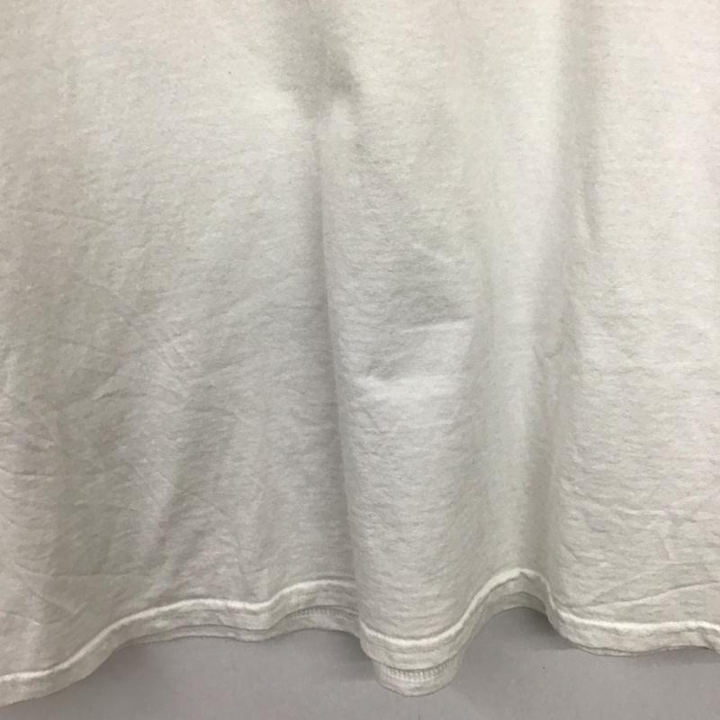 アンセルム ANCELLM Tシャツ 半袖 半袖カットソー プリントTシャツ クルーネックカットソー ロゴ、文字 白 / ホワイト /  メンズ USED 古着 中古 10150039