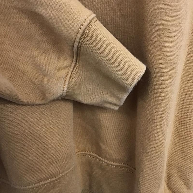 ギャップ GAP トレーナー 長袖 長袖トレーナー スウェット ジップアップネック プルオーバー XL ロゴ、文字 橙 / オレンジ /  メンズ USED 古着 中古 10150050