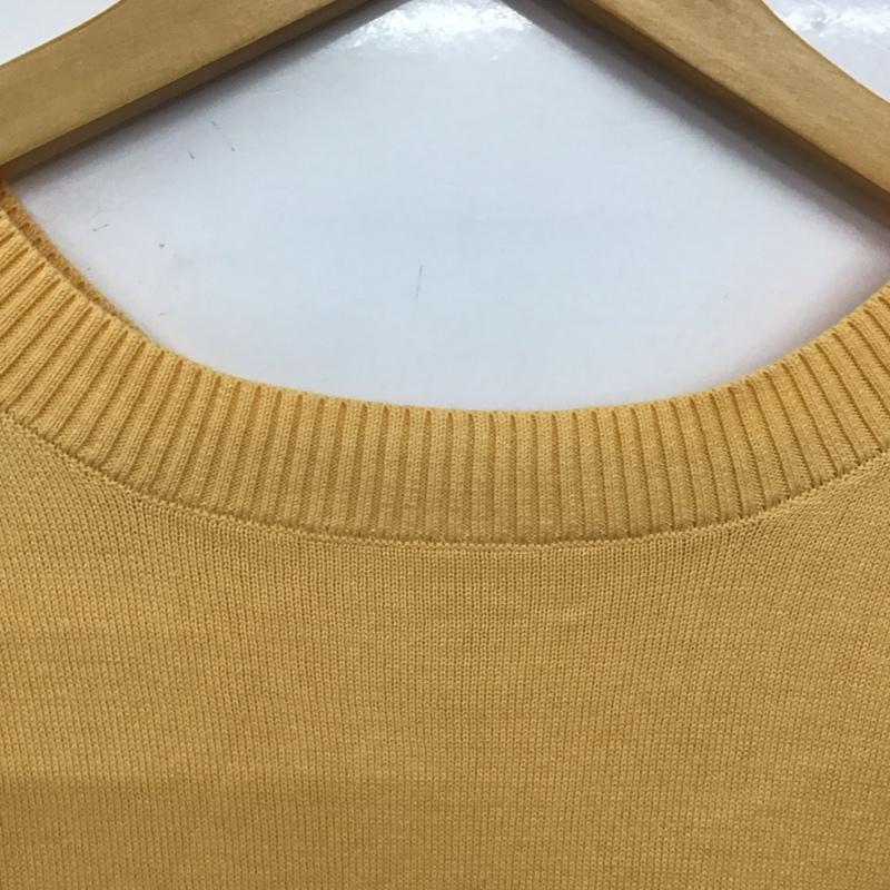 スタディオクリップ studio CLIP ニット、セーター 長袖 タグ付 FREE 無地 橙 / オレンジ /  レディース USED 古着 中古 10150052