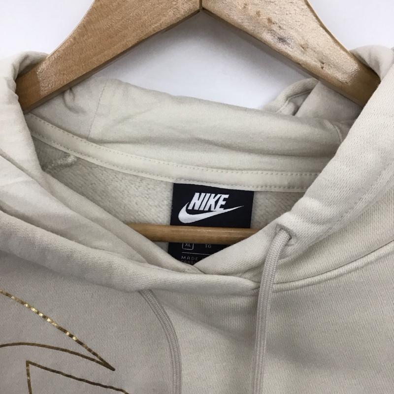 ナイキ NIKE パーカー 長袖 dm1741-104 XL ロゴ、文字 X プリント マルチカラー / マルチカラー /  レディース USED 古着 中古 10150059