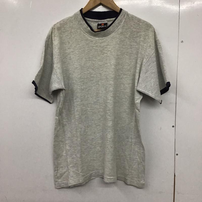 古着 USED Tシャツ 半袖 半袖カットソー プリントTシャツ クルーネックカットソー signalsport L 無地 灰 / グレー /  メンズ USED 古着 中古 10150071