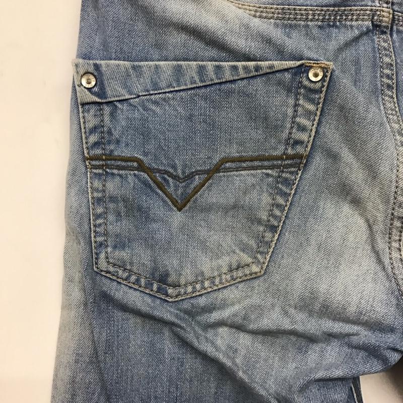 ディーゼル DIESEL パンツ デニム、ジーンズ デニムパンツ スリムパンツ 29インチ 無地 インディゴ / インディゴ /  メンズ USED 古着 中古 10150074