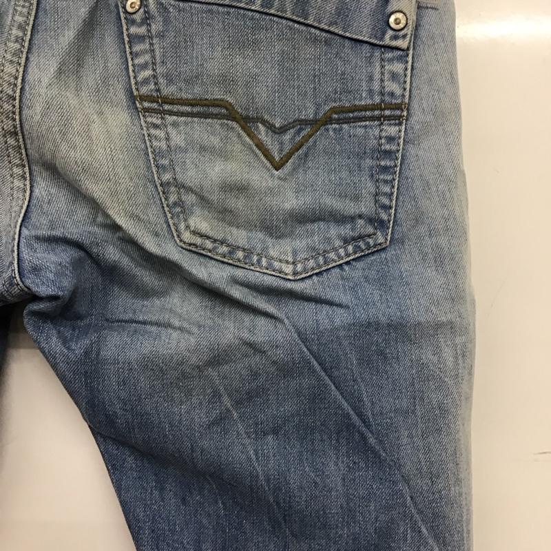 ディーゼル DIESEL パンツ デニム、ジーンズ デニムパンツ スリムパンツ 29インチ 無地 インディゴ / インディゴ /  メンズ USED 古着 中古 10150074