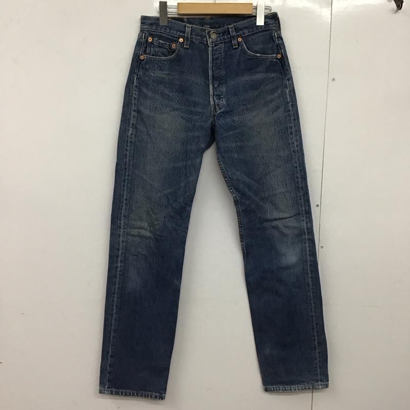 リーバイストラウスアンドコー Levi Strauss & co. パンツ デニム、ジーンズ デニムパンツ スリムパンツ カジュアルパンツ 30インチ 無地 インディゴ / インディゴ /  メンズ USED 古着 中古 10150077