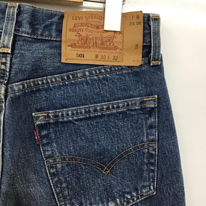 リーバイストラウスアンドコー Levi Strauss & co. パンツ デニム、ジーンズ デニムパンツ スリムパンツ カジュアルパンツ 30インチ 無地 インディゴ / インディゴ /  メンズ USED 古着 中古 10150077