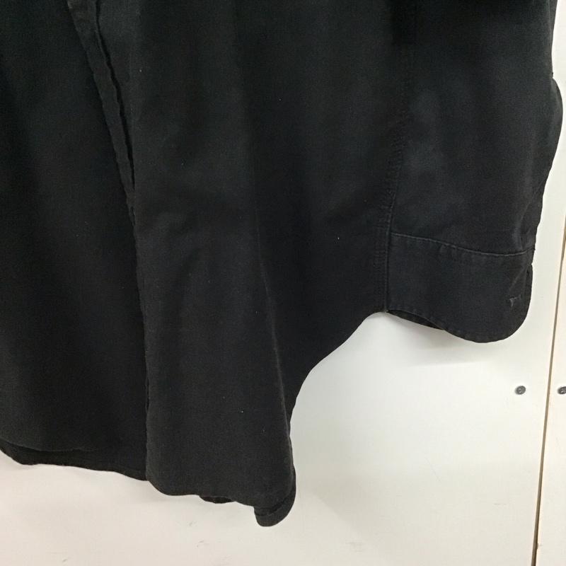 エシンタ etsinta シャツ、ブラウス 長袖 長袖シャツ 無地シャツ カラーシャツ M 無地 黒 / ブラック /  メンズ USED 古着 中古 10150079