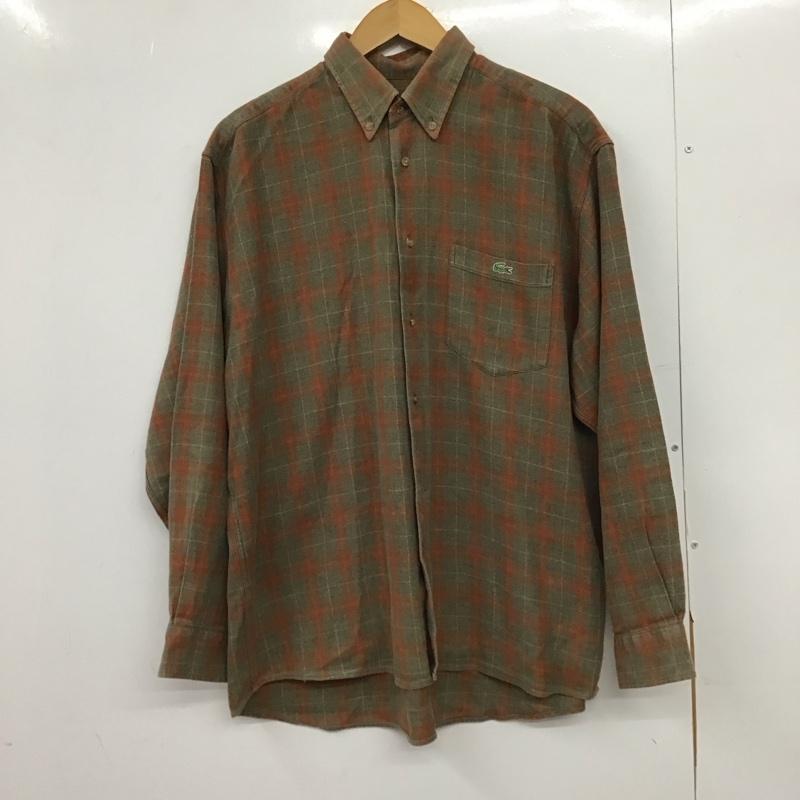 ラコステ LACOSTE シャツ、ブラウス 長袖 長袖シャツ チェックシャツ カラーシャツ チェック マルチカラー / マルチカラー /  メンズ USED 古着 中古 10150081
