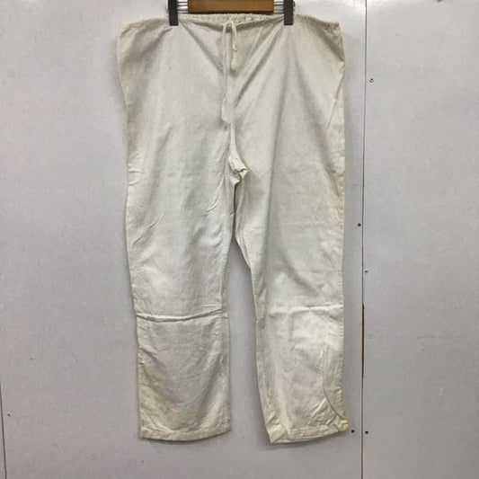 ミリタリー ミリタリー パンツ ワークパンツ、ペインターパンツ ミリタリーパンツ ワイドパンツ カジュアルパンツ 無地 白 / ホワイト /  メンズ USED 古着 中古 10150084