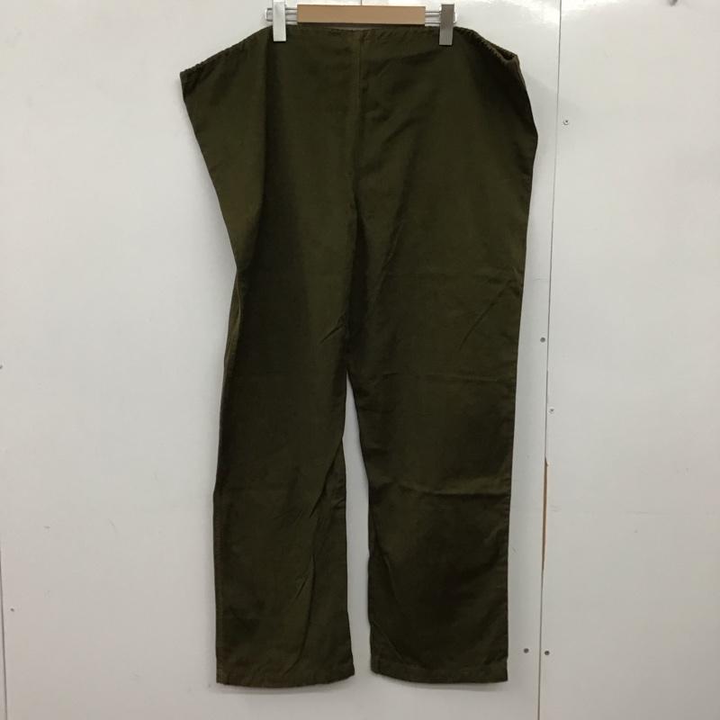 ミリタリー ミリタリー パンツ ワークパンツ、ペインターパンツ ミリタリーパンツ ワイドパンツ カジュアルパンツ 無地 カーキ / カーキ /  メンズ USED 古着 中古 10150085