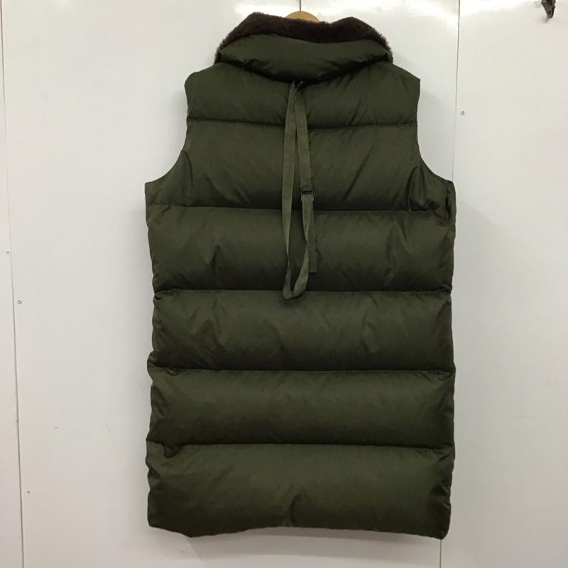 ハバーザック HAVERSACK ベスト ベスト ロングベスト ノースリーブ ダウンベスト 1 無地 カーキ / カーキ /  メンズ USED 古着 中古 10150088