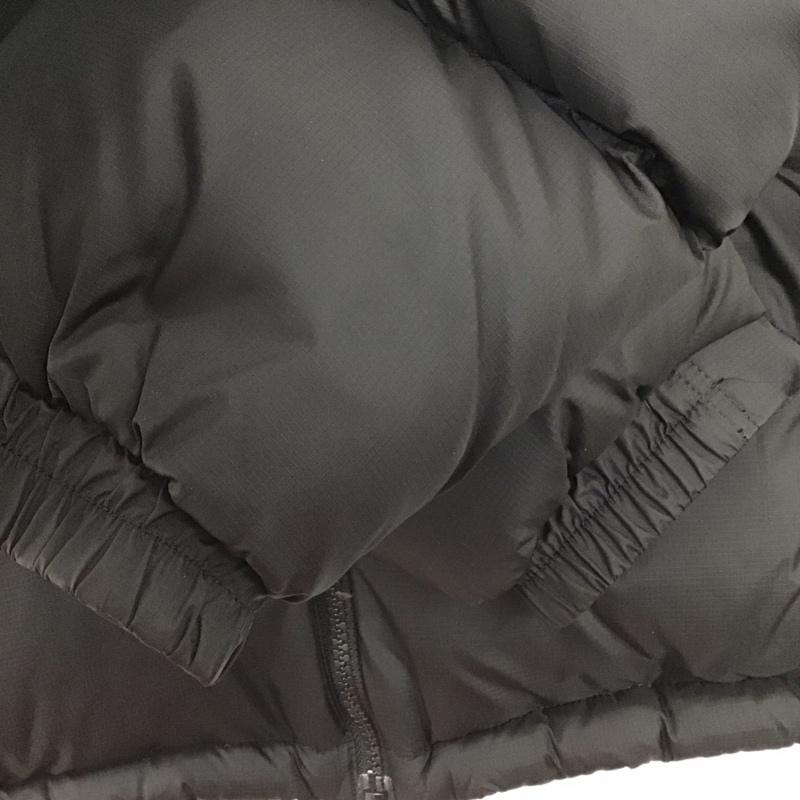 ザノースフェイス THE NORTH FACE ジャケット、上着 ジャンパー、ブルゾン nd91841 ヌプシジャケット アウター ダウンジャケット XL ロゴ、文字 黒 / ブラック /  メンズ USED 古着 中古 10150090
