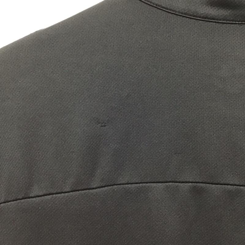 ザノースフェイス THE NORTH FACE カットソー 半袖 nt11333 S/SFLASHDRYZIPUP 半袖カットソー L ロゴ、文字 黒 / ブラック / black メンズ USED 古着 中古 10150101