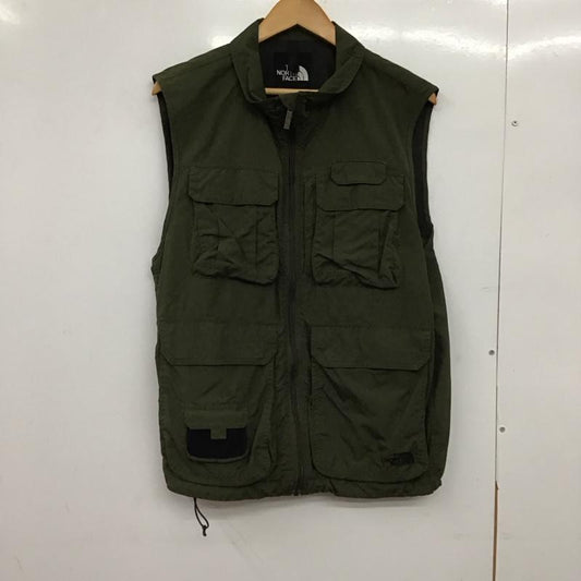 ザノースフェイス THE NORTH FACE ベスト ベスト np11733 EarthlyVest ジップアップベスト L 無地 カーキ / カーキ /  メンズ USED 古着 中古 10150105