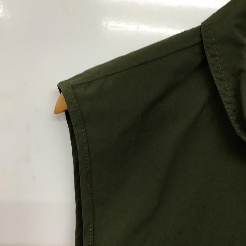 ザノースフェイス THE NORTH FACE ベスト ベスト np11733 EarthlyVest ジップアップベスト L 無地 カーキ / カーキ /  メンズ USED 古着 中古 10150105