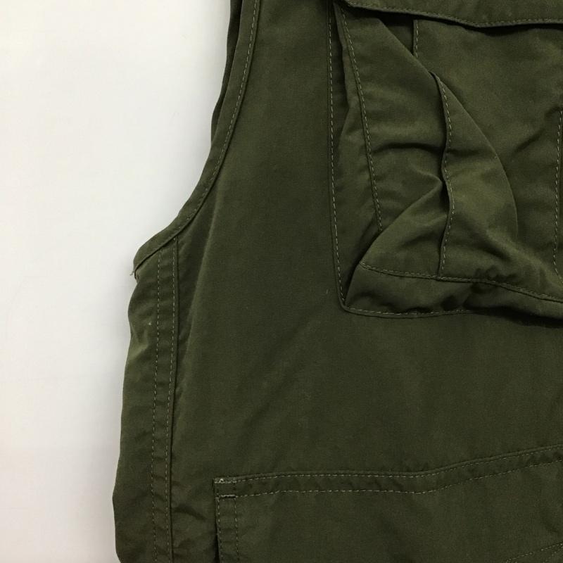 ザノースフェイス THE NORTH FACE ベスト ベスト np11733 EarthlyVest ジップアップベスト L 無地 カーキ / カーキ /  メンズ USED 古着 中古 10150105