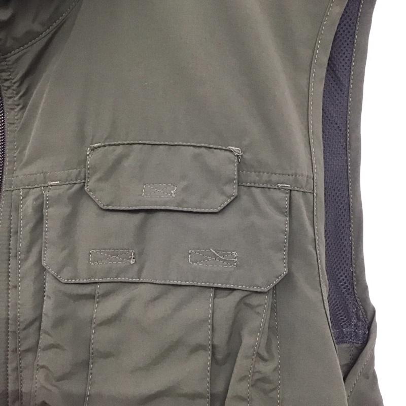 ザノースフェイス THE NORTH FACE ベスト ベスト np11733 EarthlyVest ジップアップベスト L 無地 カーキ / カーキ /  メンズ USED 古着 中古 10150105