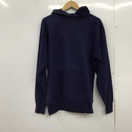 古着 USED パーカー 長袖 長袖パーカー プルオーバーパーカー 80s medallion ブランク usa製 L 無地 紺 / ネイビー /  メンズ USED 古着 中古 10150111