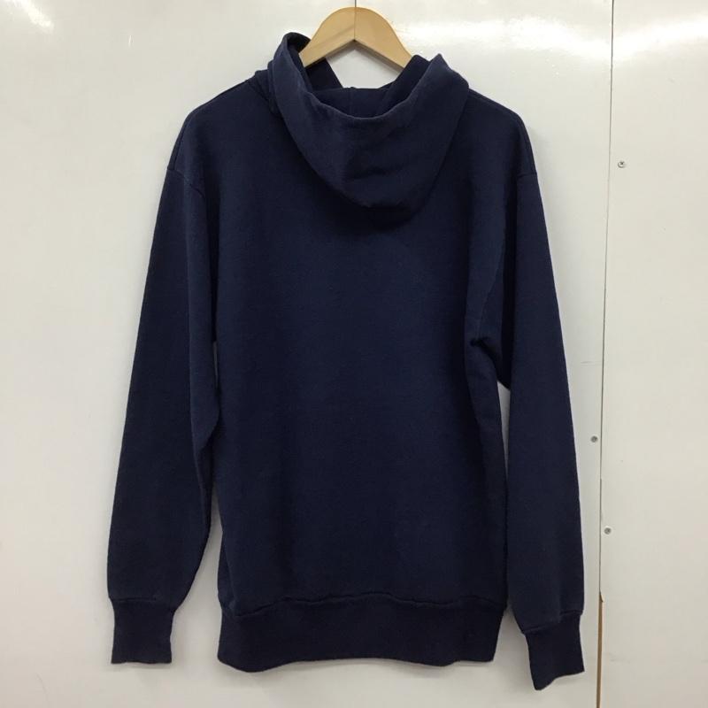古着 USED パーカー 長袖 長袖パーカー プルオーバーパーカー 80s medallion ブランク usa製 L 無地 紺 / ネイビー /  メンズ USED 古着 中古 10150111