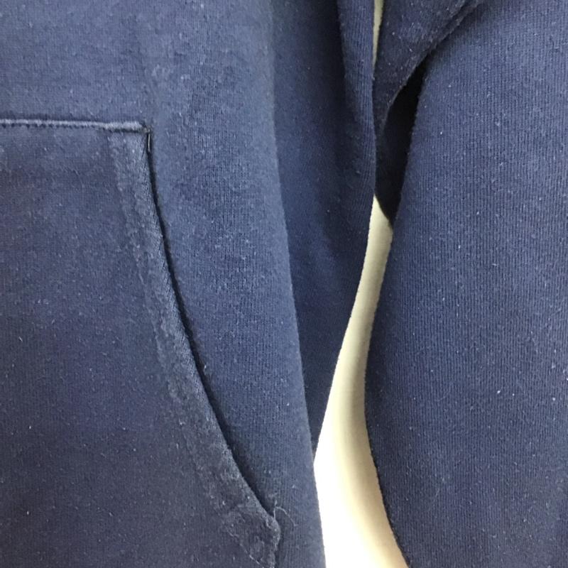 古着 USED パーカー 長袖 長袖パーカー プルオーバーパーカー 80s medallion ブランク usa製 L 無地 紺 / ネイビー /  メンズ USED 古着 中古 10150111