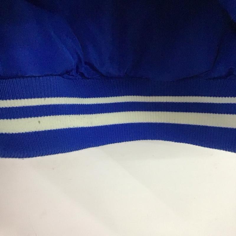 ザラ ZARA ジャケット、上着 ジャンパー、ブルゾン スタジャン アウター 古着 前ボタン S ロゴ、文字 青 / ブルー /  メンズ USED 古着 中古 10150121