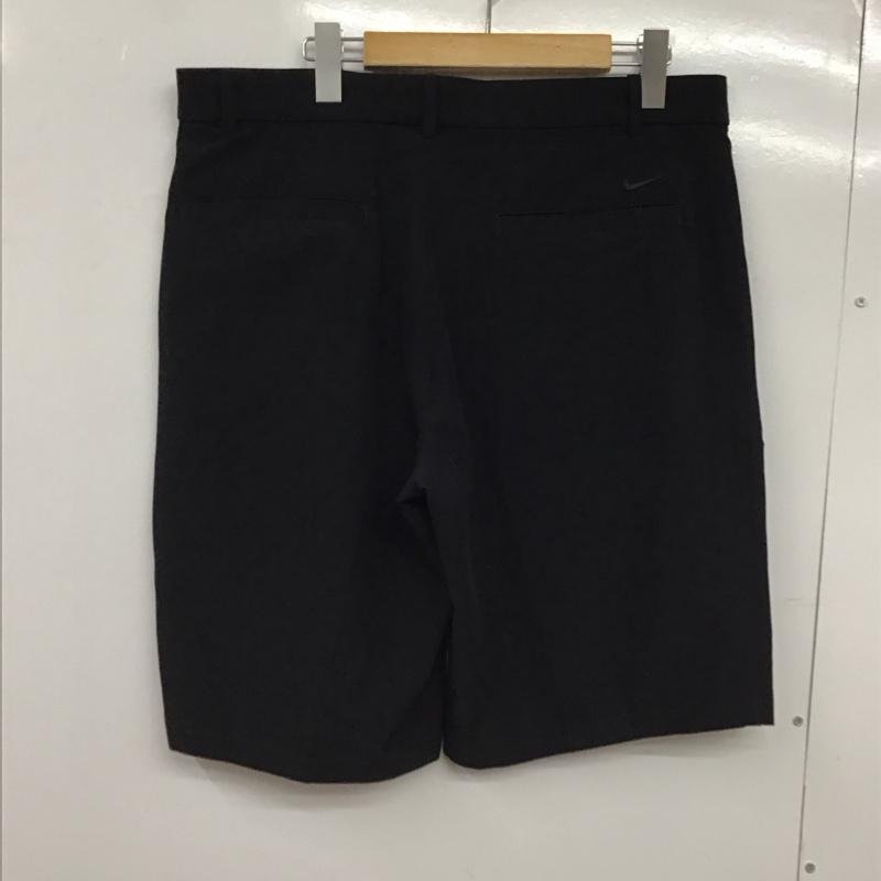 ナイキ NIKE パンツ ショートパンツ ショートパンツ ハーフパンツ カジュアルパンツ ゴルフウェア 34 ロゴ、文字 黒 / ブラック /  メンズ USED 古着 中古 10150129