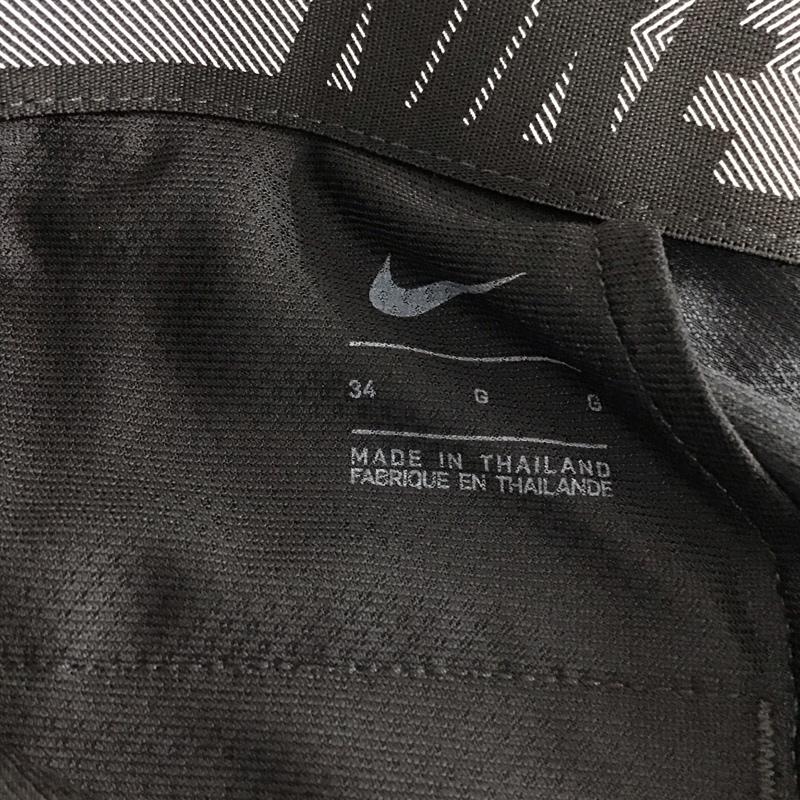 ナイキ NIKE パンツ ショートパンツ ショートパンツ ハーフパンツ カジュアルパンツ ゴルフウェア 34 ロゴ、文字 黒 / ブラック /  メンズ USED 古着 中古 10150129