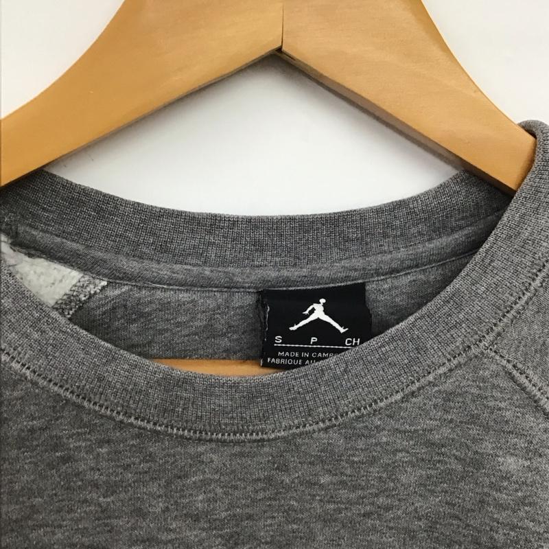 エアジョーダン AIR JORDAN トレーナー 長袖 823068-091 長袖トレーナー スウェット S ロゴ、文字 灰 / グレー /  メンズ USED 古着 中古 10150130