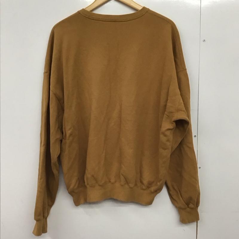 ブラックアイパッチ BlackEyePatch トレーナー 長袖 長袖トレーナー スウェット クルーネック プルオーバー M ロゴ、文字 ベージュ / ベージュ /  メンズ USED 古着 中古 10150131