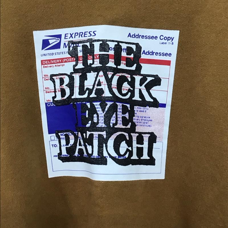 ブラックアイパッチ BlackEyePatch トレーナー 長袖 長袖トレーナー スウェット クルーネック プルオーバー M ロゴ、文字 ベージュ / ベージュ /  メンズ USED 古着 中古 10150131