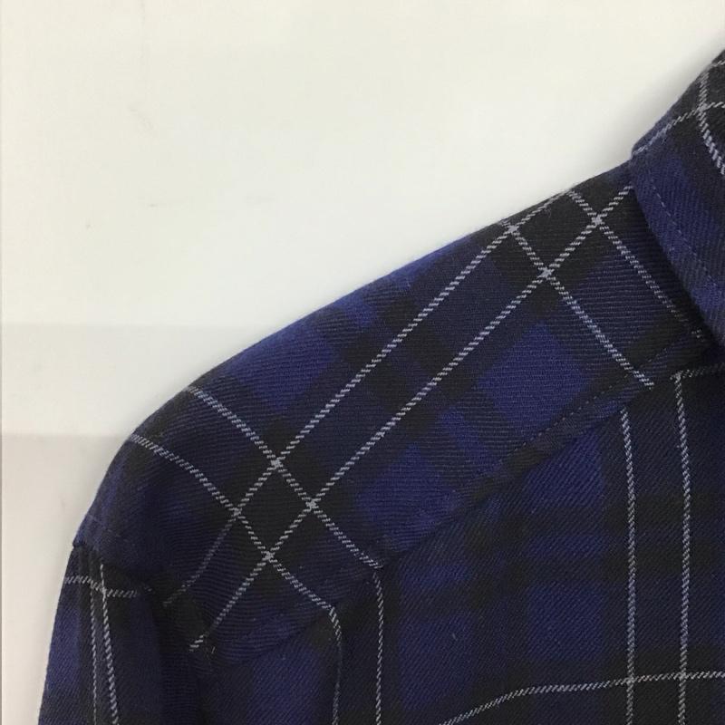 モンベル mont-bell シャツ、ブラウス 長袖 1104993 メリノウールトレールシャツ チェックシャツ M チェック マルチカラー / マルチカラー /  メンズ USED 古着 中古 10150132