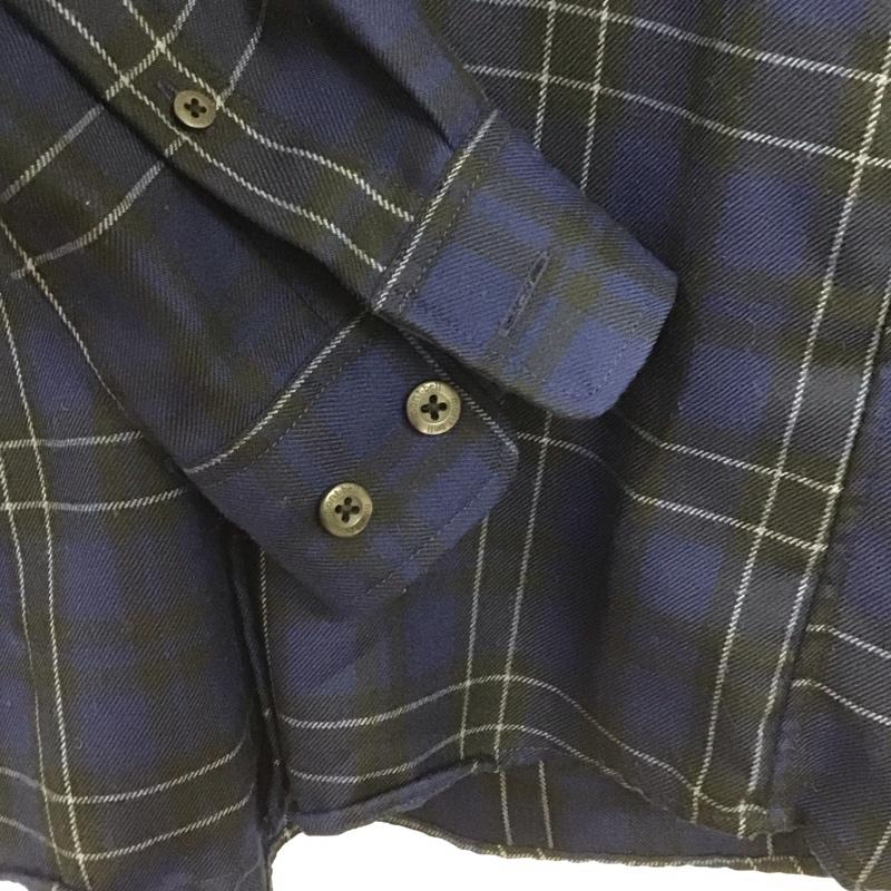 モンベル mont-bell シャツ、ブラウス 長袖 1104993 メリノウールトレールシャツ チェックシャツ M チェック マルチカラー / マルチカラー /  メンズ USED 古着 中古 10150132