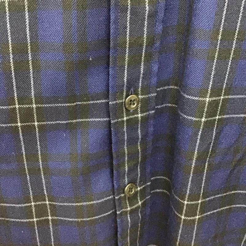 モンベル mont-bell シャツ、ブラウス 長袖 1104993 メリノウールトレールシャツ チェックシャツ M チェック マルチカラー / マルチカラー /  メンズ USED 古着 中古 10150132